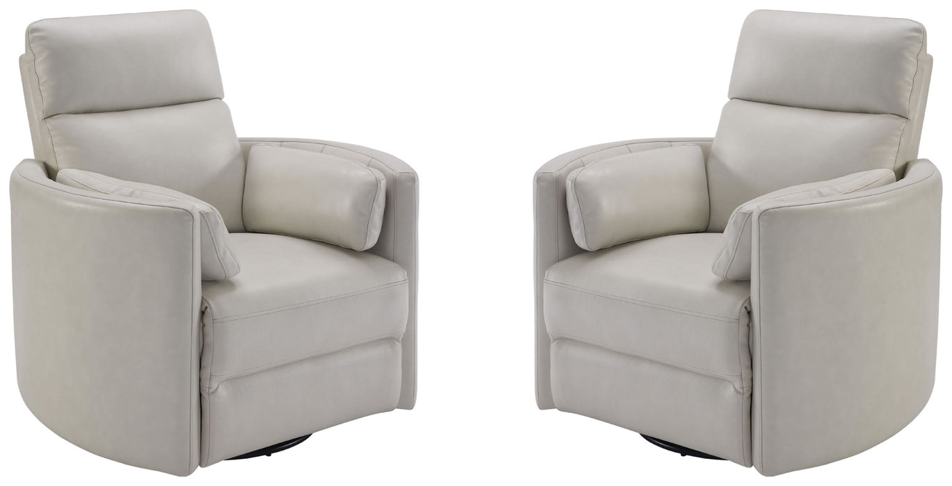 Radius - Cordless Power Swivel Glider Recliner (Set of 2)