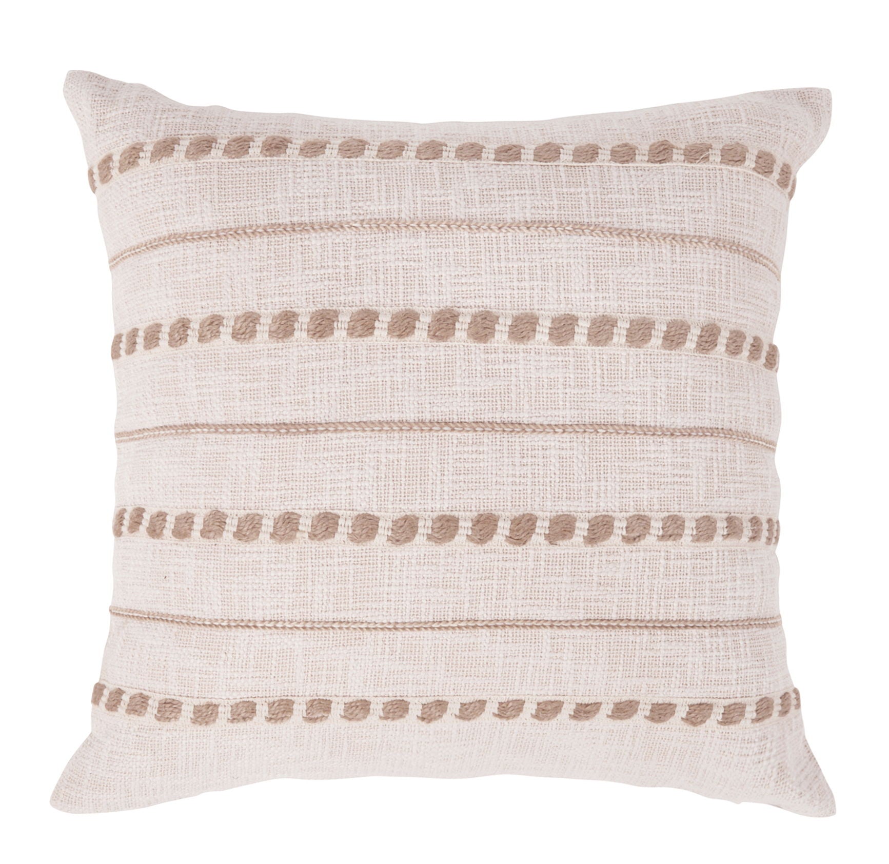Melange - Lago Pillow - Ivory / Natural