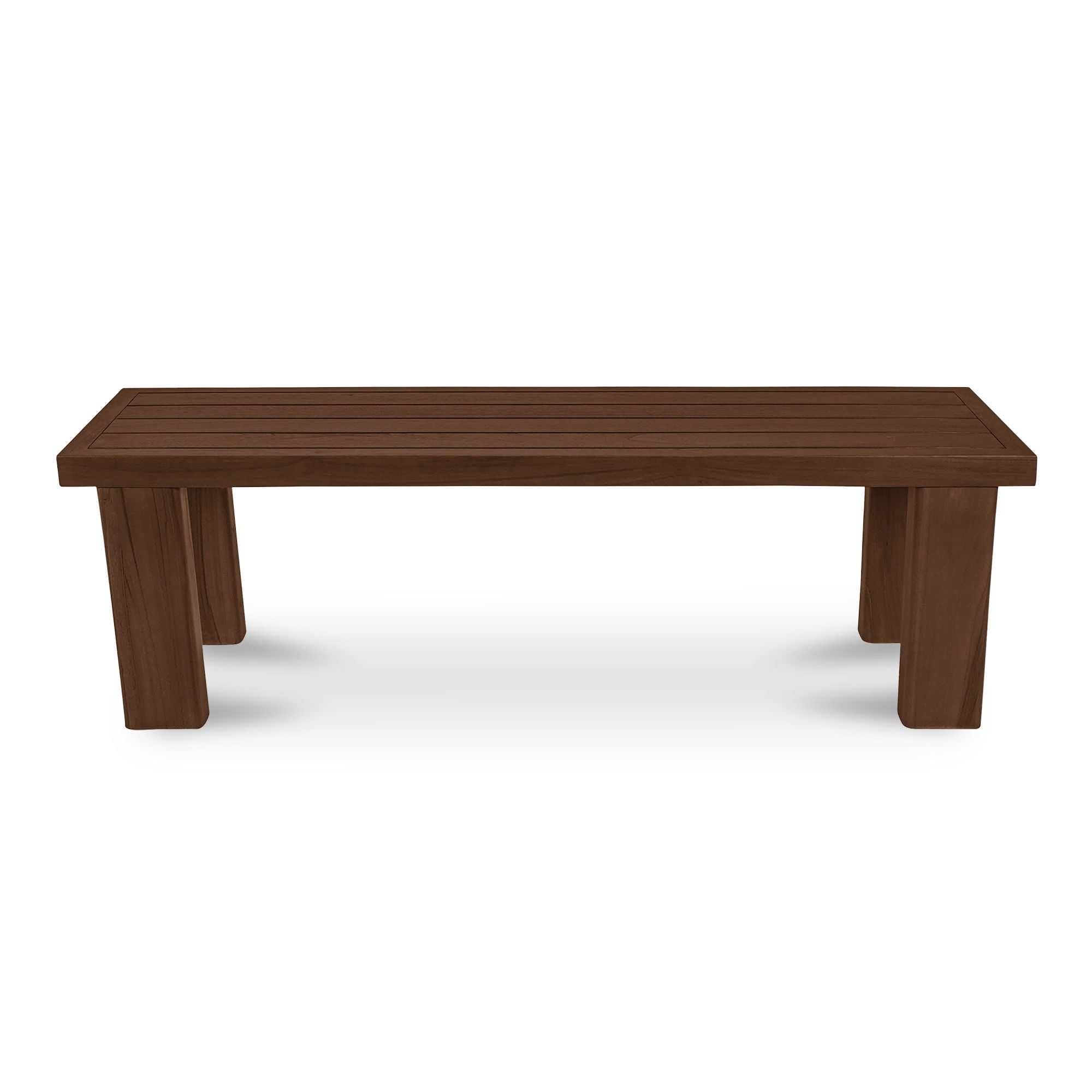 Marina - Ourdoor Dining Bench - Dark Brown