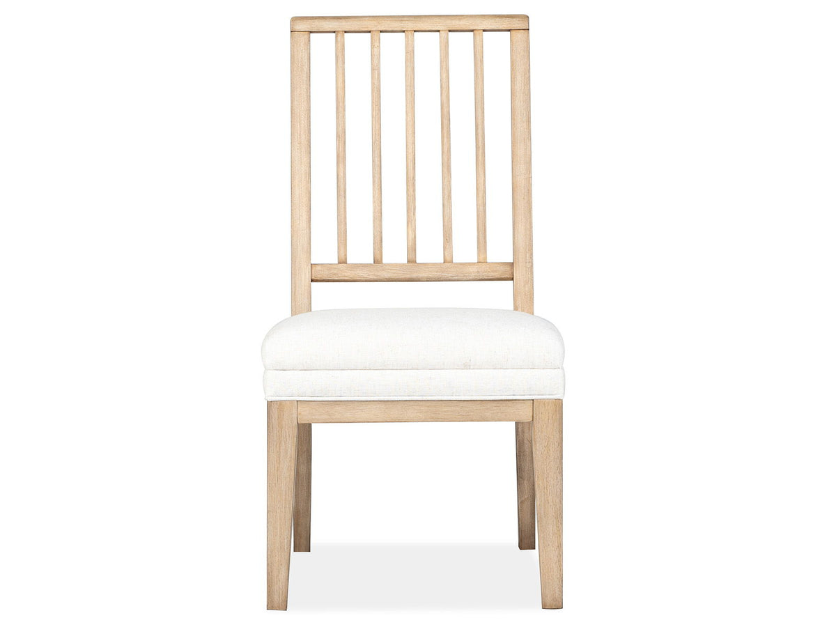 Coventry - Upholstered Side Chair With Solid Wood Back (Set of 2) - Honey Wheat