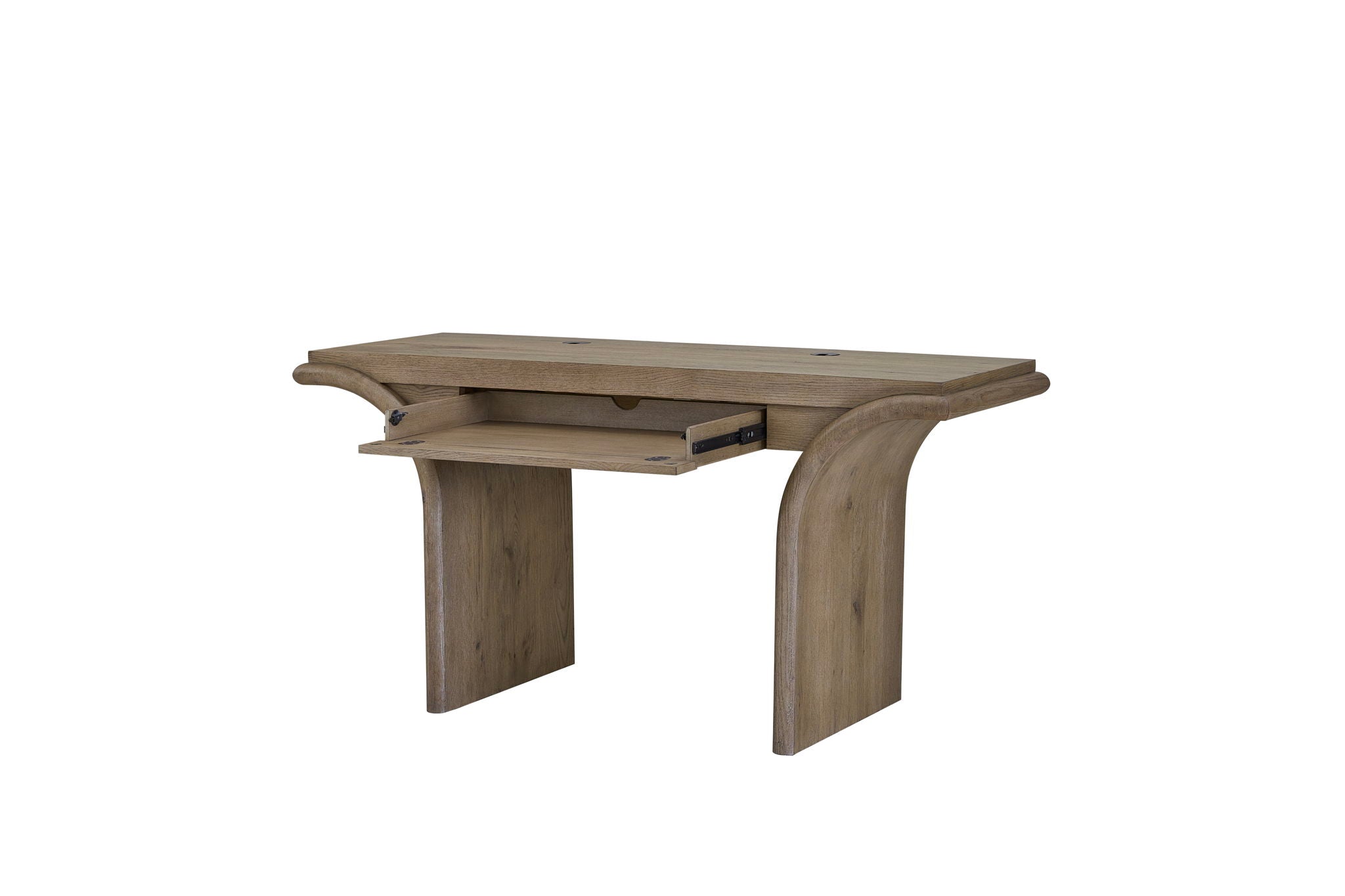 Pagosa - Waterfall Accent Desk - English Knotty Oak