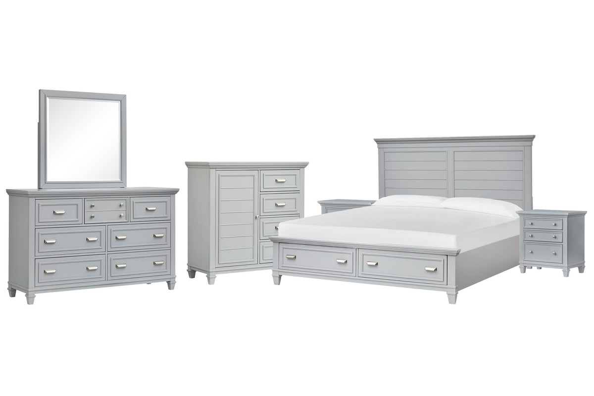 Charleston - Panel Storage Bedroom Set