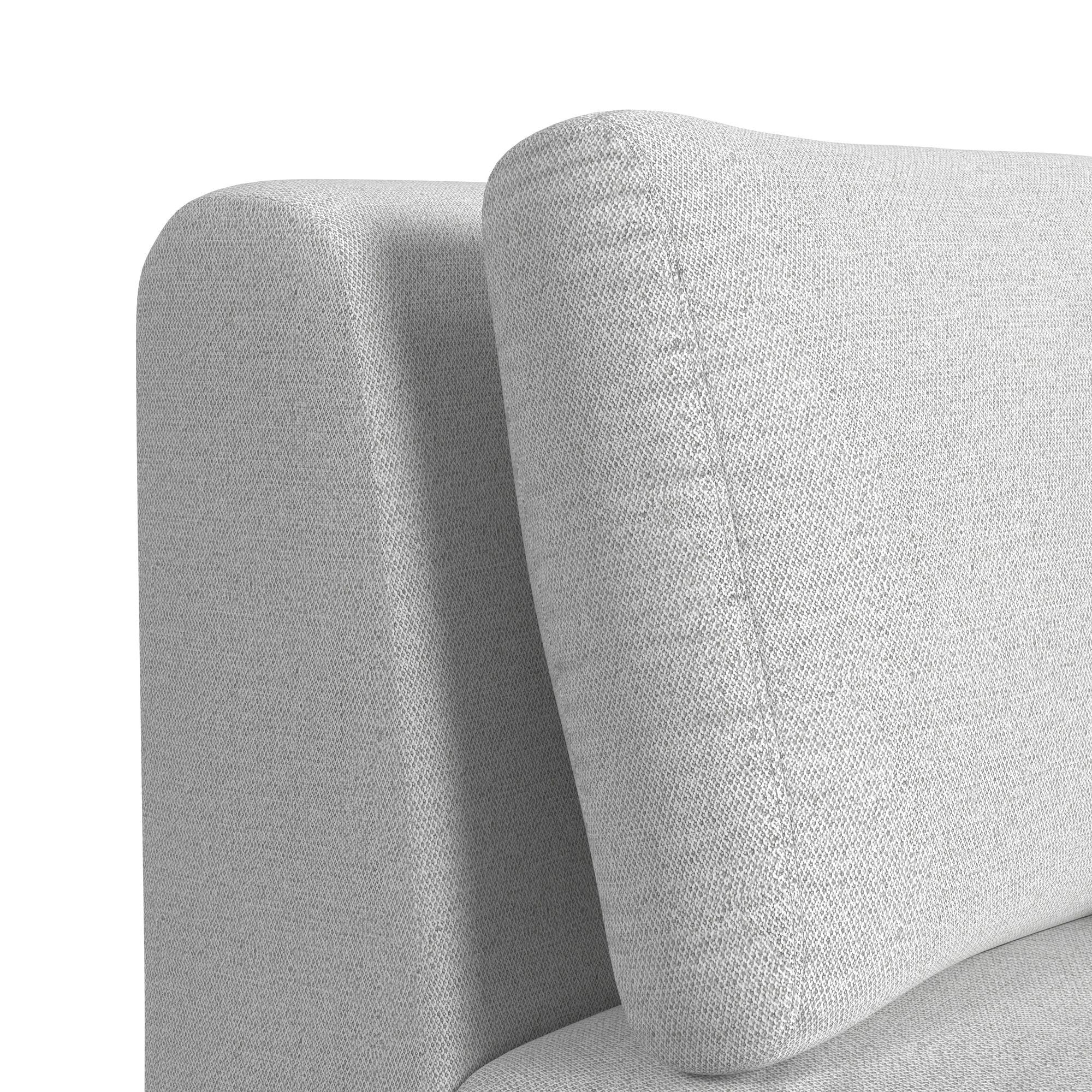 Zandara - Modular Armless Chair - Beige