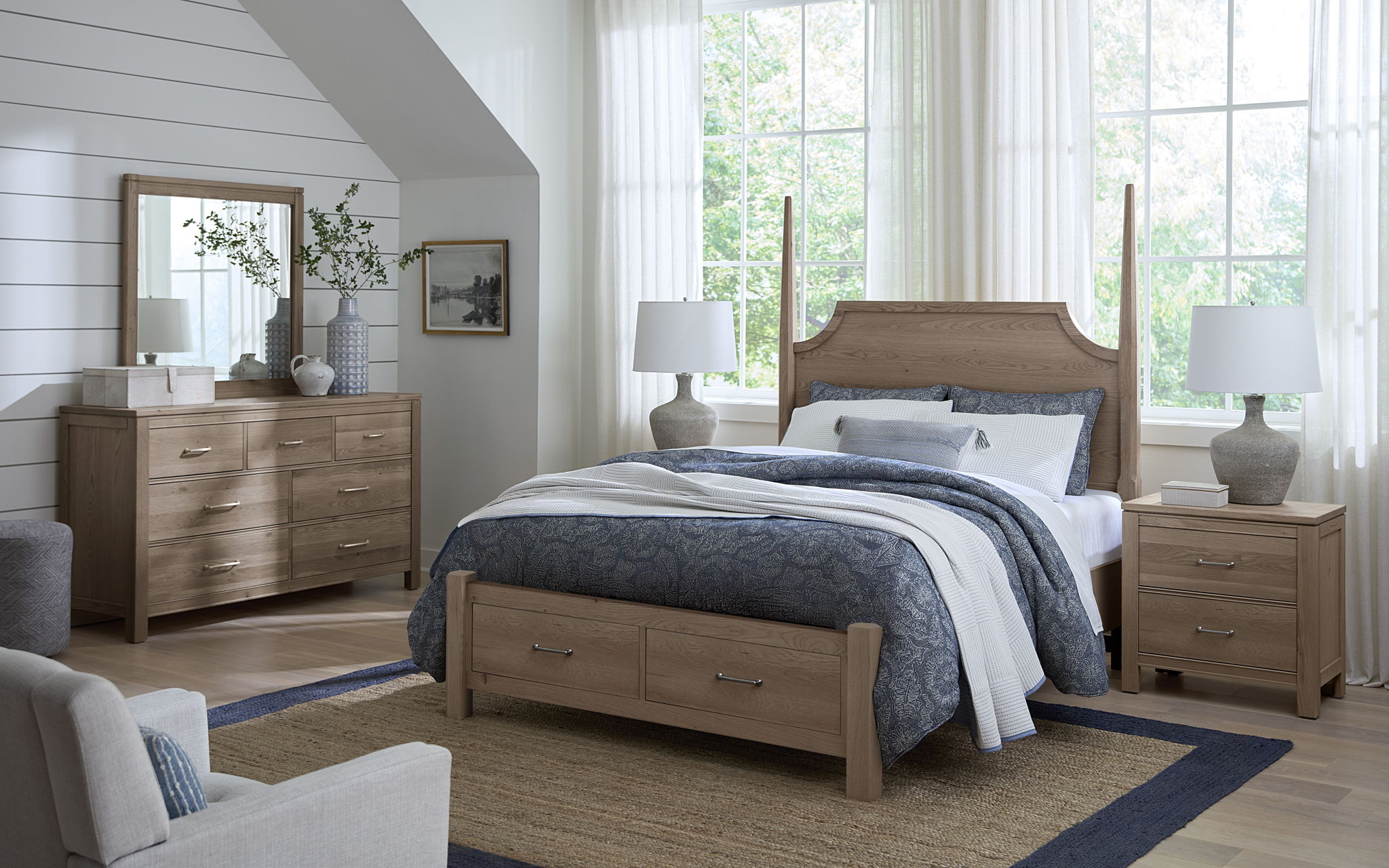 Tide & Timber - Pencil Post Storage Bed