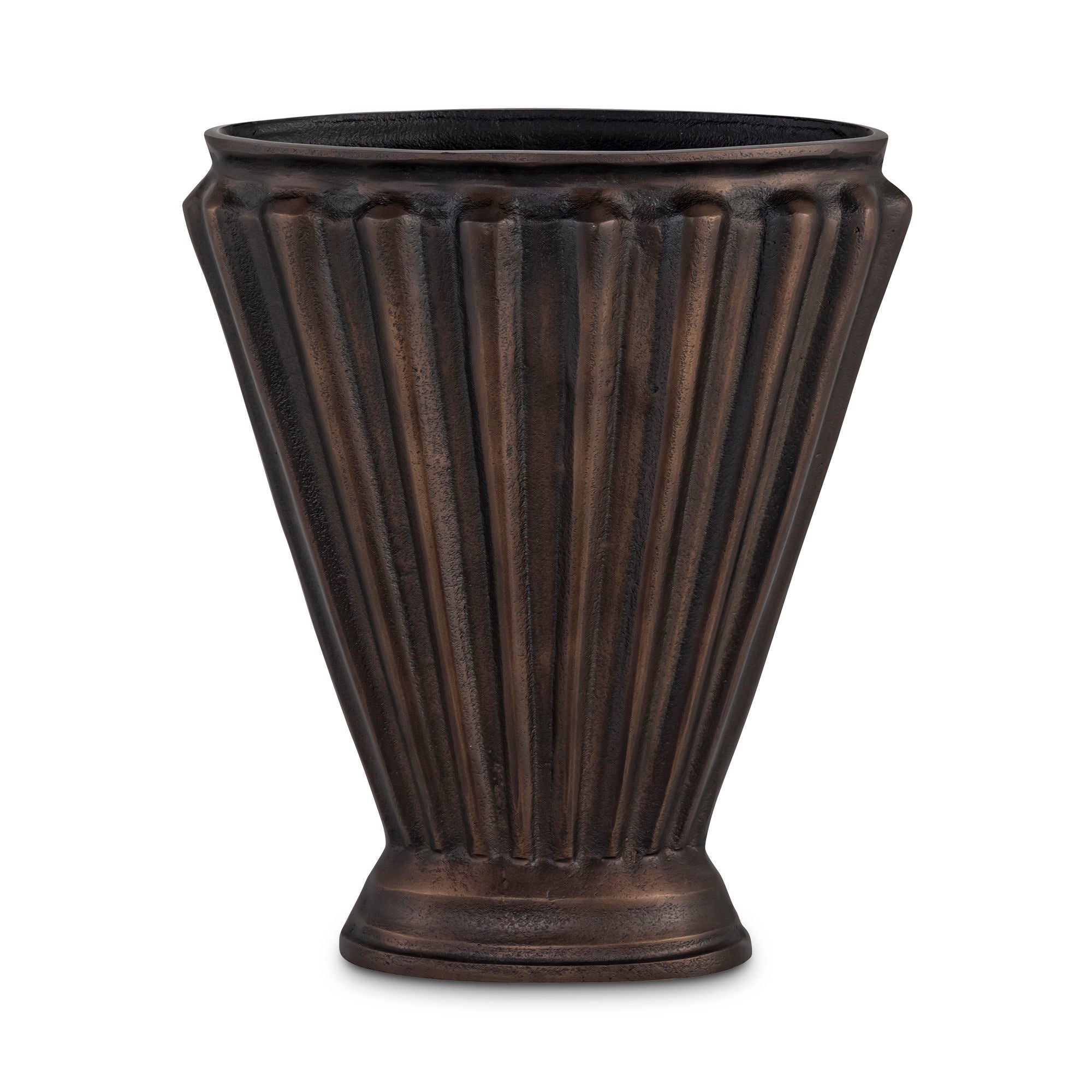 Jade - Vase - Antique Brass