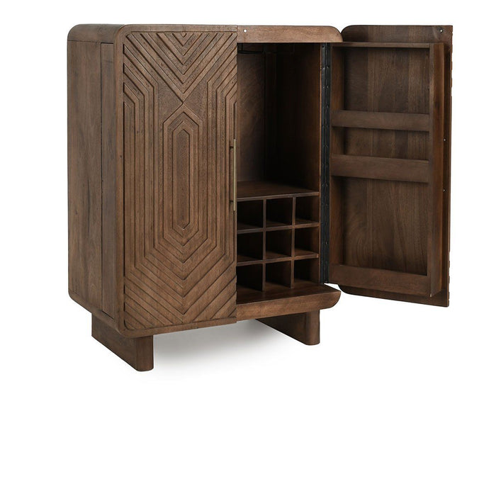 Holmes - Bar Cabinet - Dark Brown
