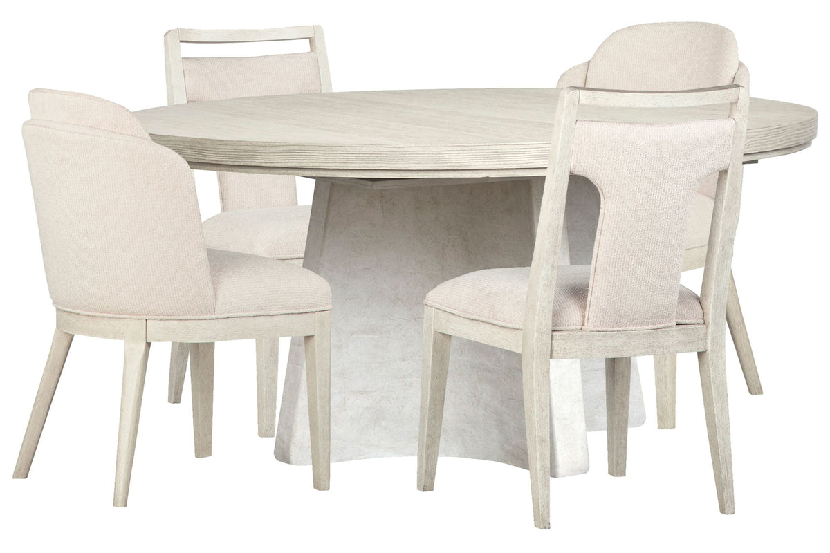 Lorelei - Extendable 54" Round Dining Table Set