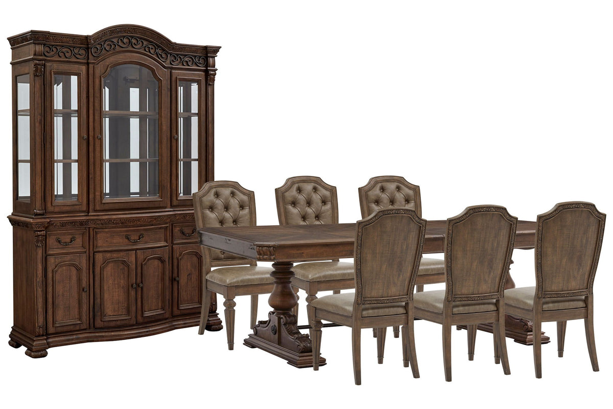 Durango - Extendable Trestle Dining Table Set