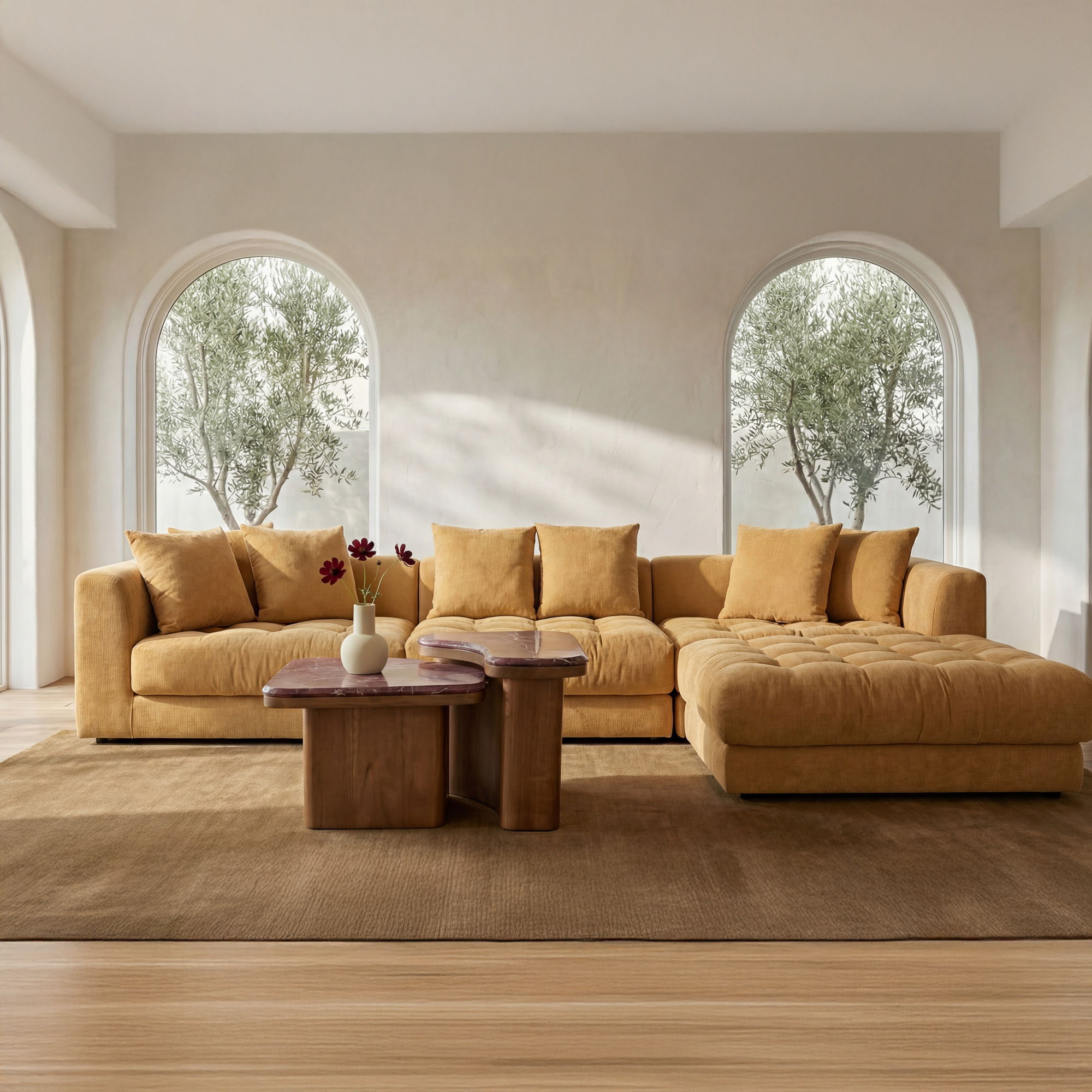 Davie - Slipper Chair - Golden Yellow