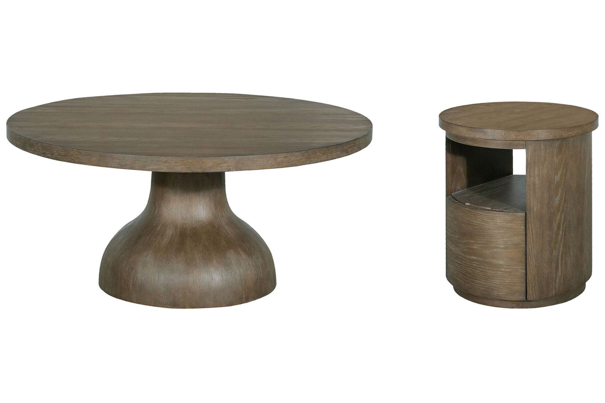 Bosley - Round Cocktail Table Set