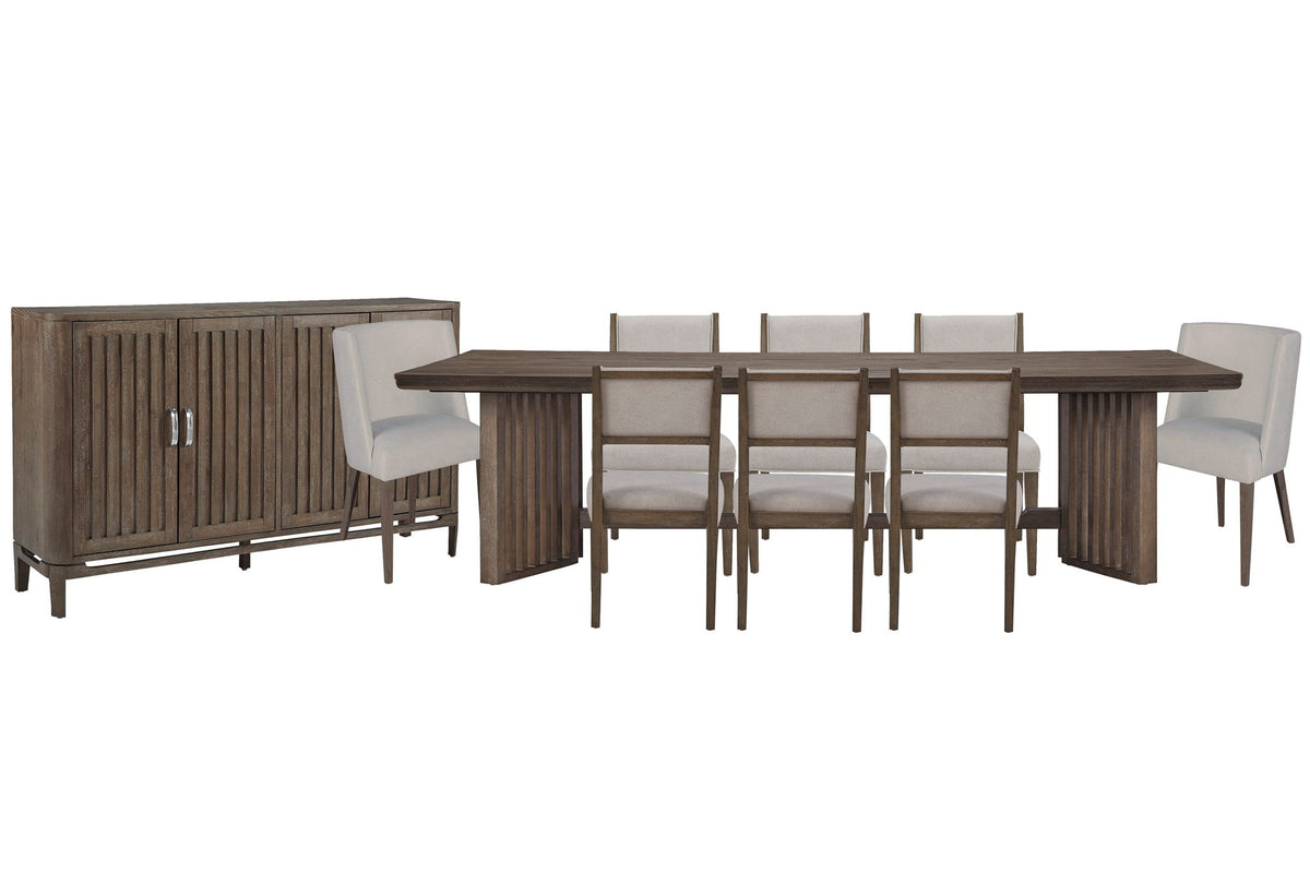Kavanaugh - Trestle Dining Table Set