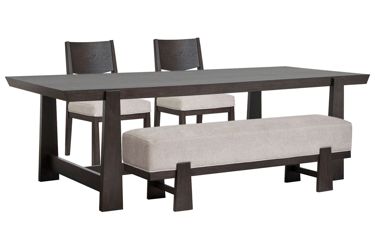 Tauren - Trestle Dining Table Set