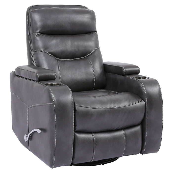 Origin Manual - Manual Swivel Glider Recliner - Flint