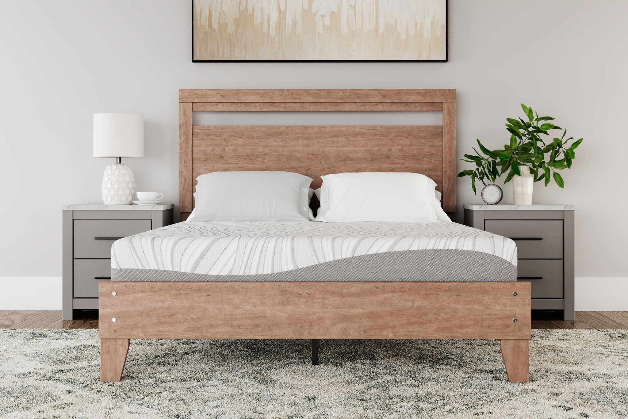 8 Inch Memory Foam - Rv King Mattress - White