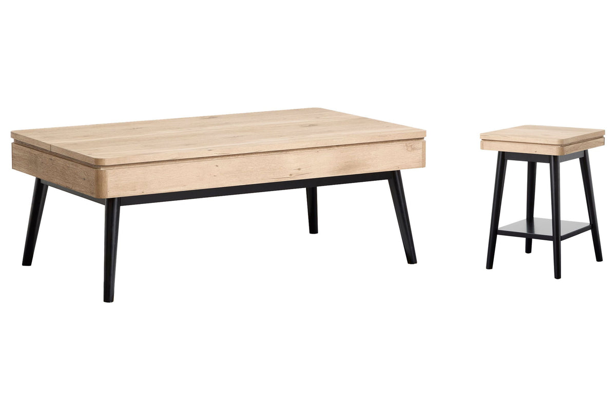 Fletcher - Lift Top Storage Cocktail Table Set