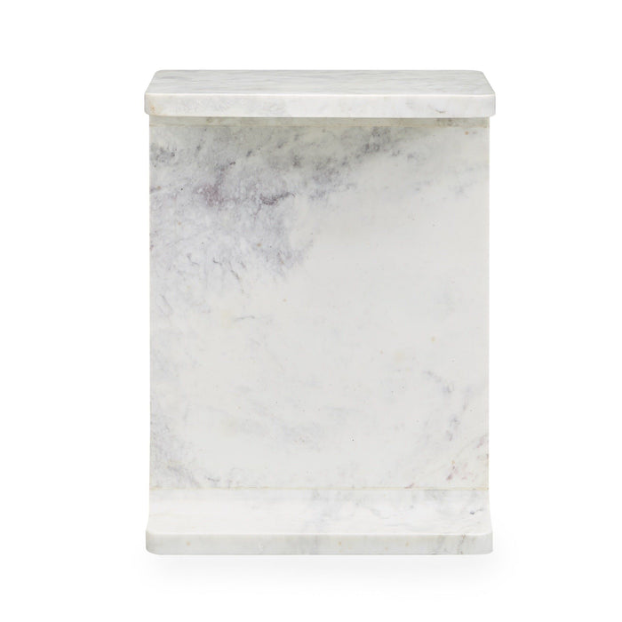 Delaney - Marble Rectangle Accent Table