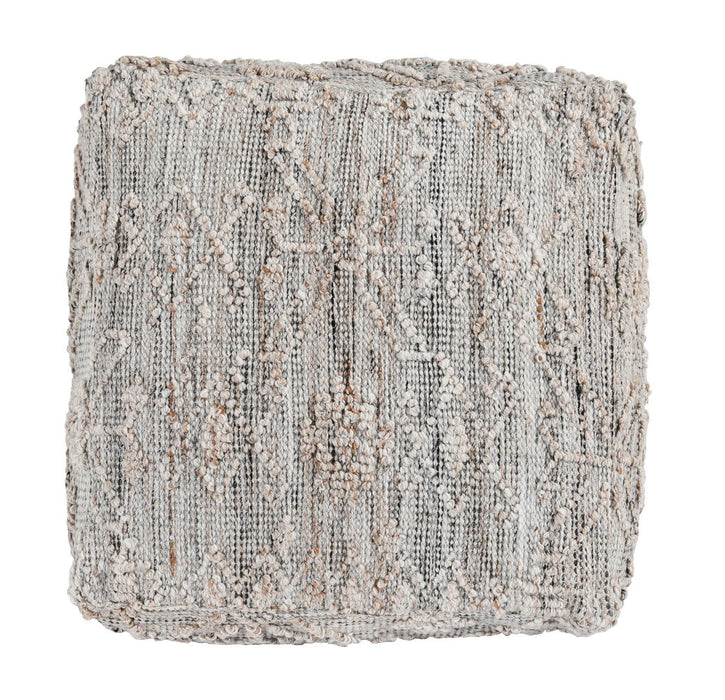 Performance - Tundra Pouf - Gray Multi