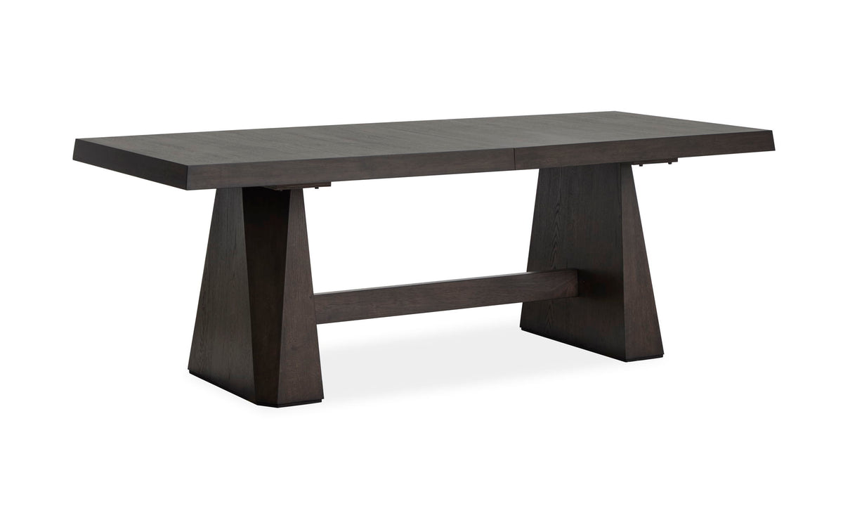 Tauren - 6 Piece Extendable Double Pedestal Dining Table Set