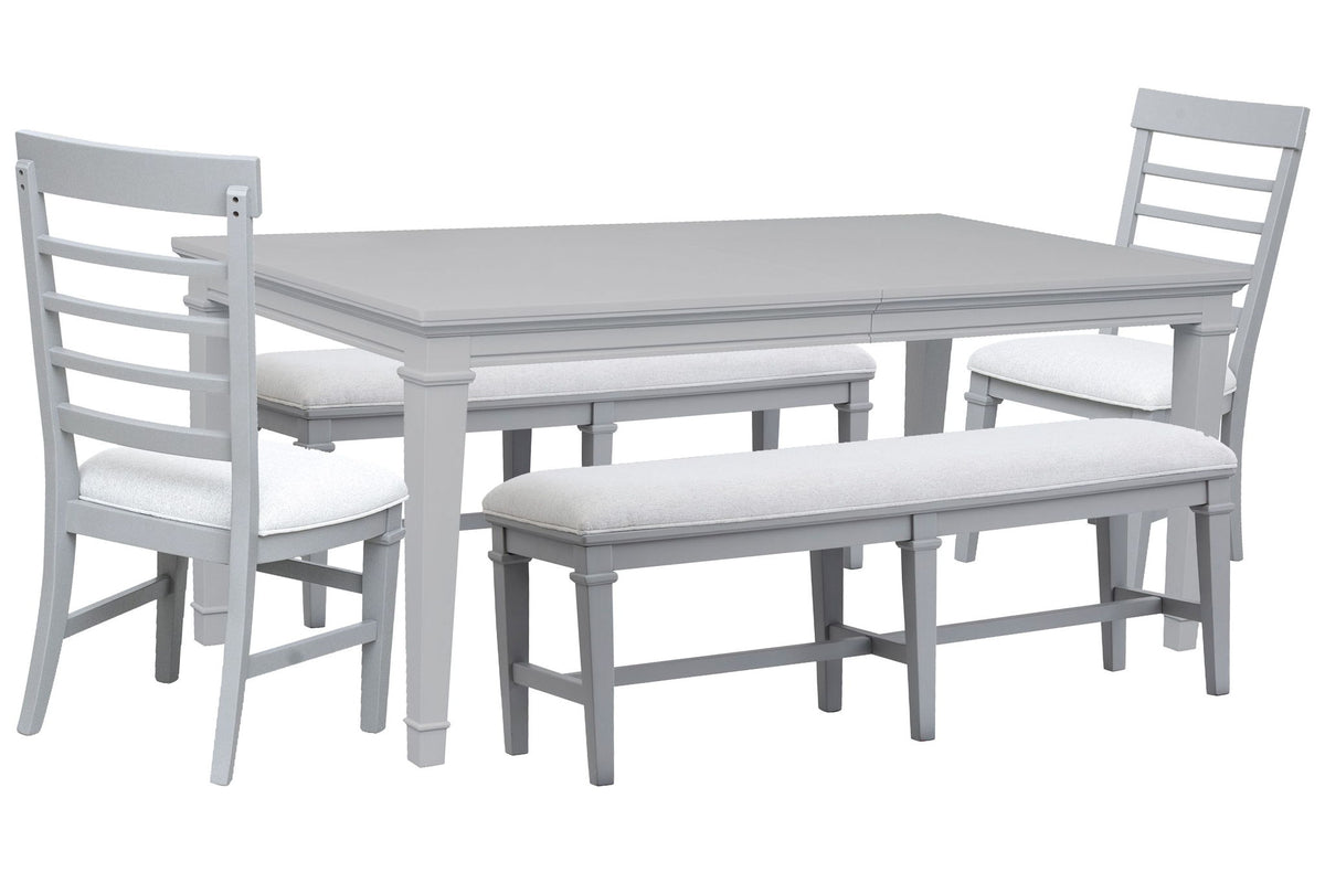 Charleston - Extendable Rectangular Dining Table Set