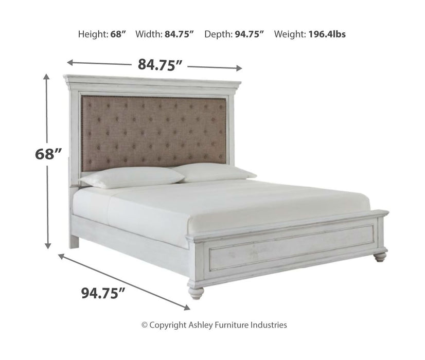 Kanwyn - Upholstered Panel Bed