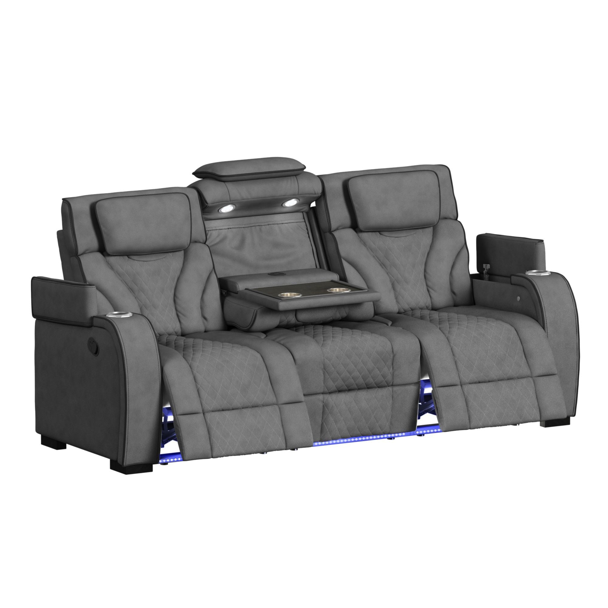 Blitz - Motion Sofa With DDT, Reading Light, Wireless Charger And LED