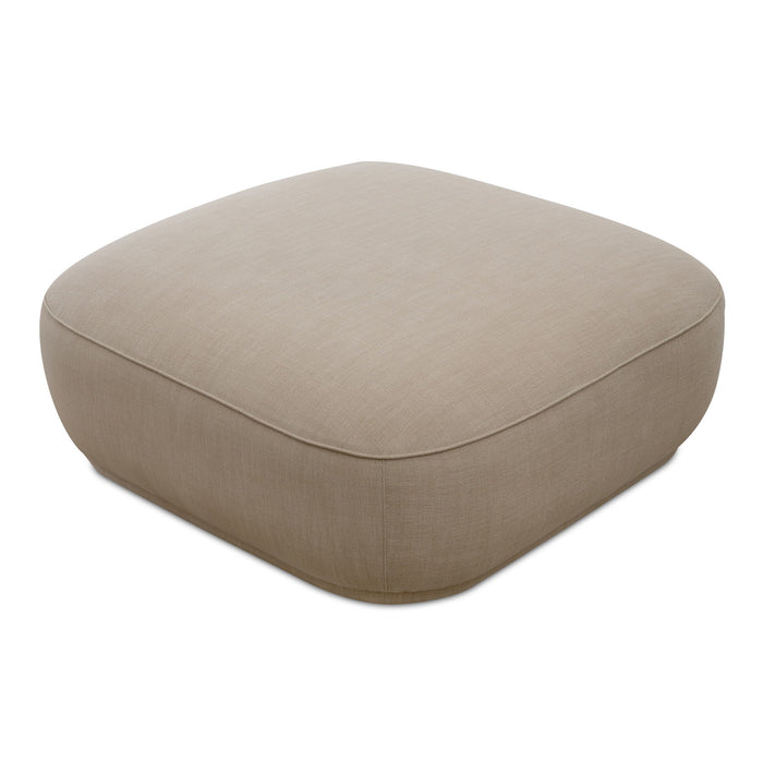 Marion - Square Ottoman - Beige