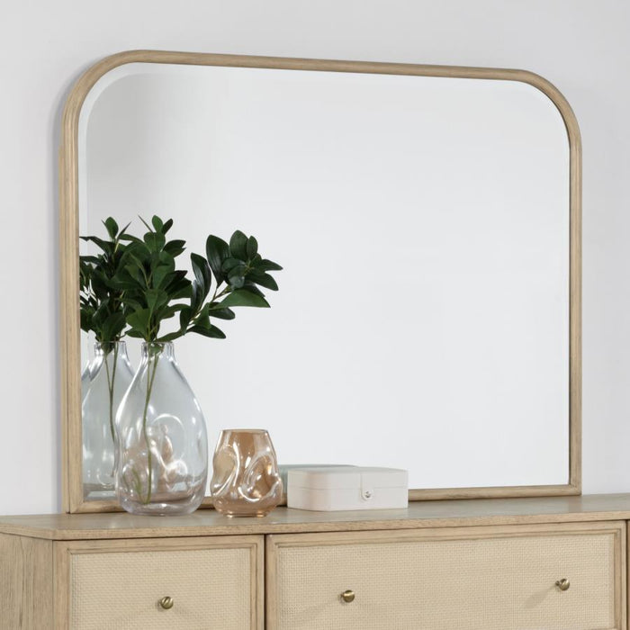 Kailani - Dresser Mirror - Beige Oak