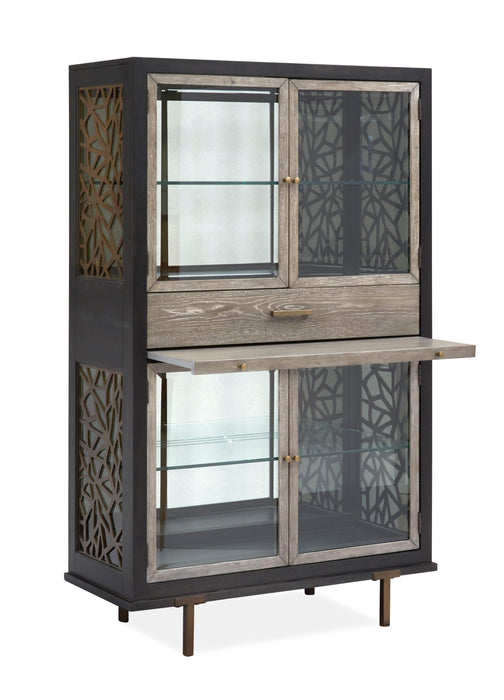 Ryker - Display Cabinet - Homestead Brown