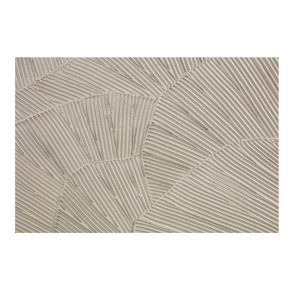 Flutter - Framed Painting - Cool Beige