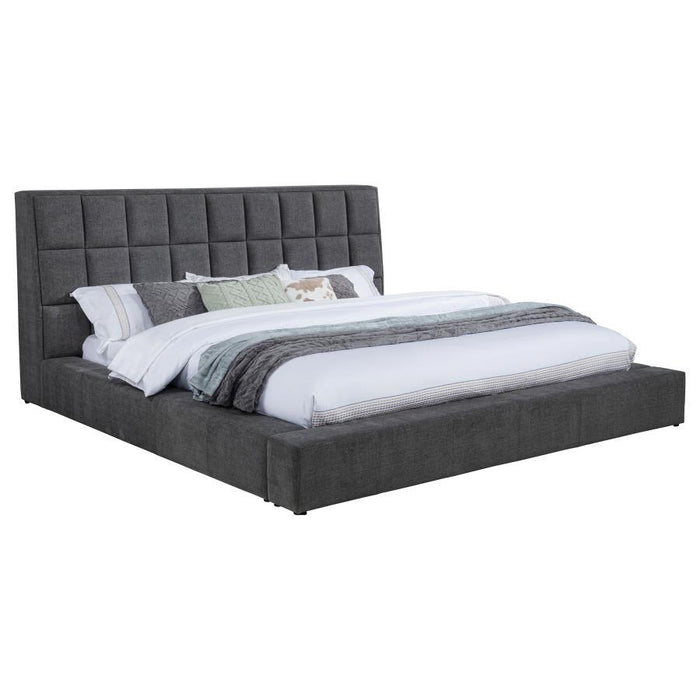 Dreux - Upholstered Panel Platform Bed