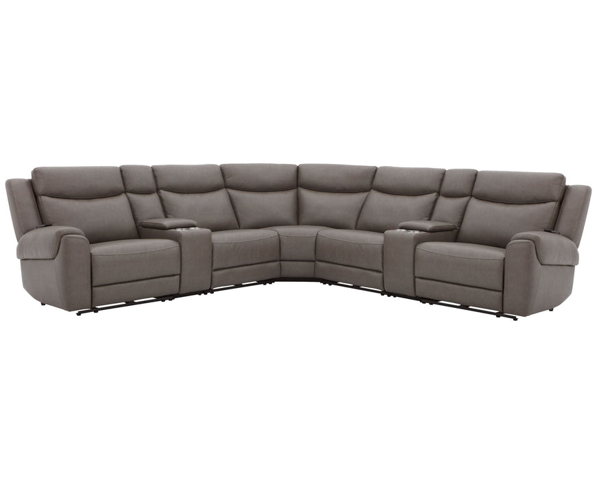Momentum - Modular Power Reclining Sectional With Power Adjustable Headrests