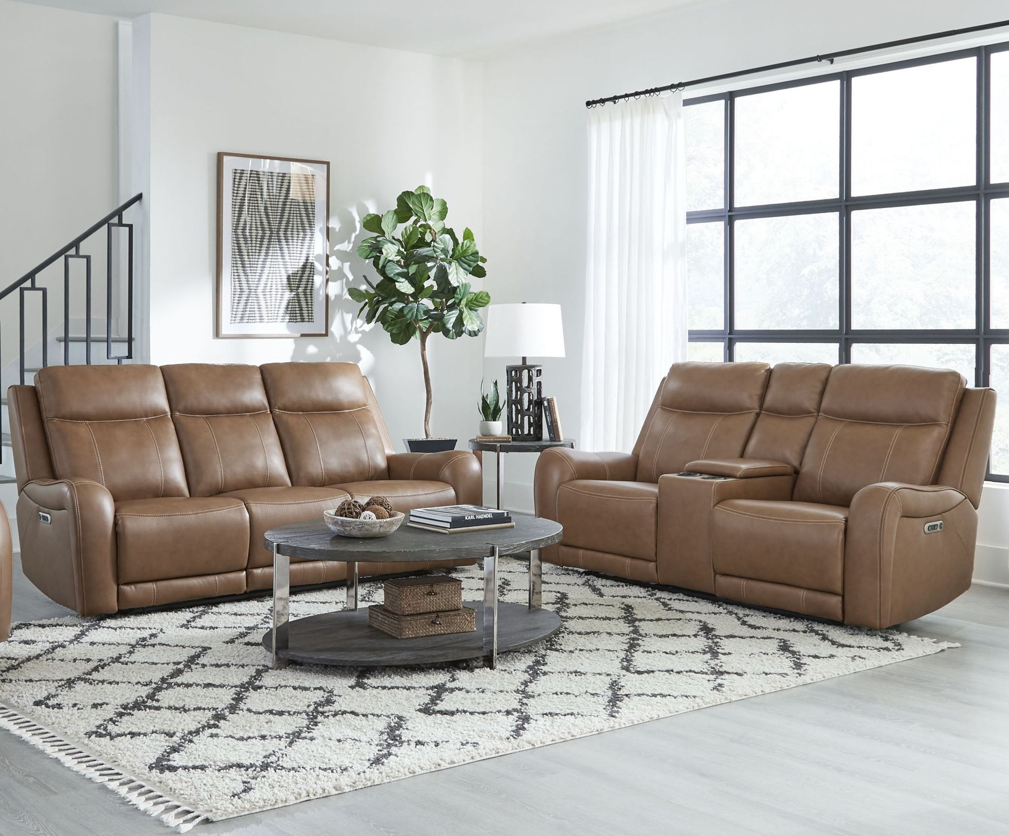 Haywood - Power Reclining Sofa Set