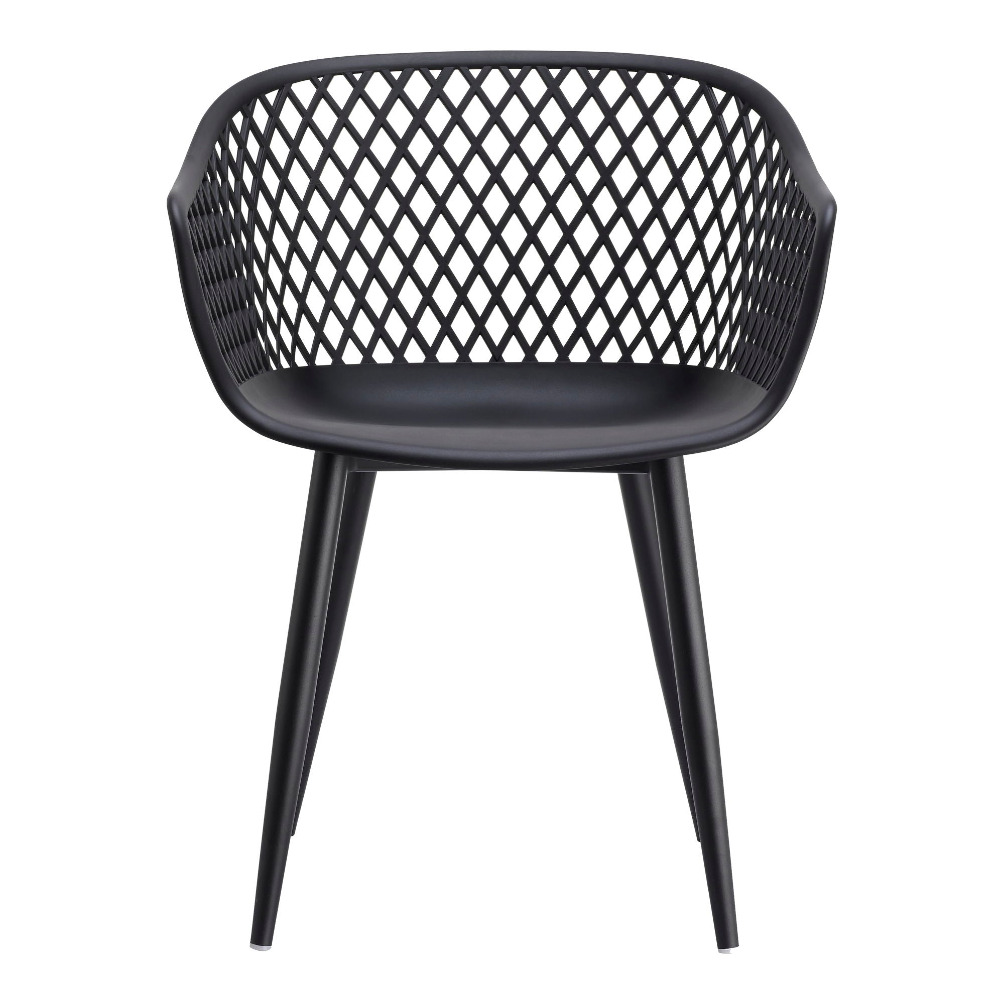 Piazza - Outdoor Chair (Set of 2) - Black
