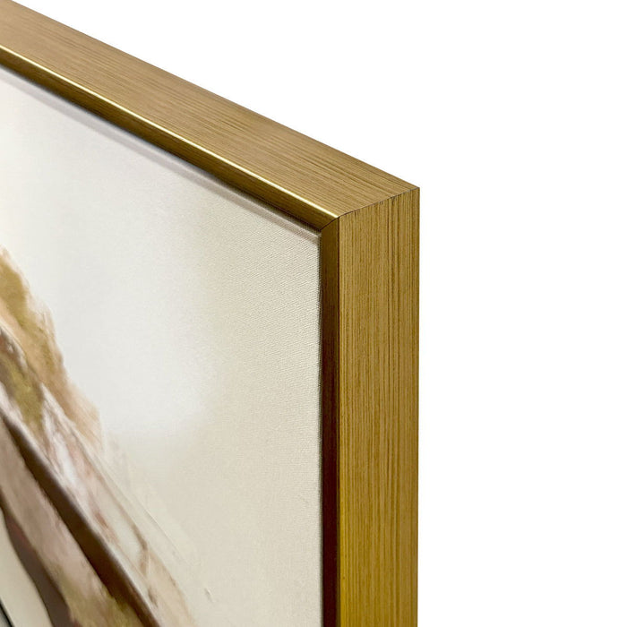 Gloss - 48" x 72" Painting Art by Buddy Whitlock - Gray / Black