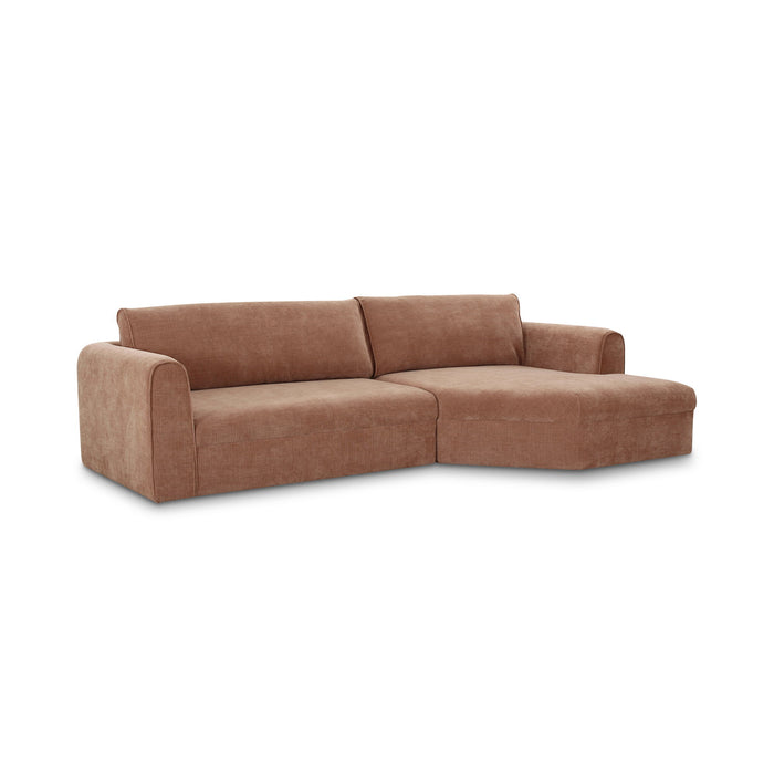 Madrid - Right Sectional - Heritage Pink