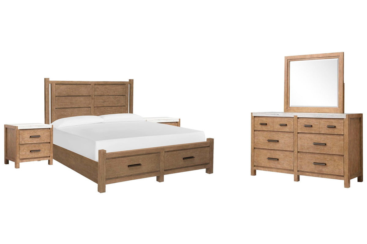 Plum Creek - Panel Storage Bedroom Set