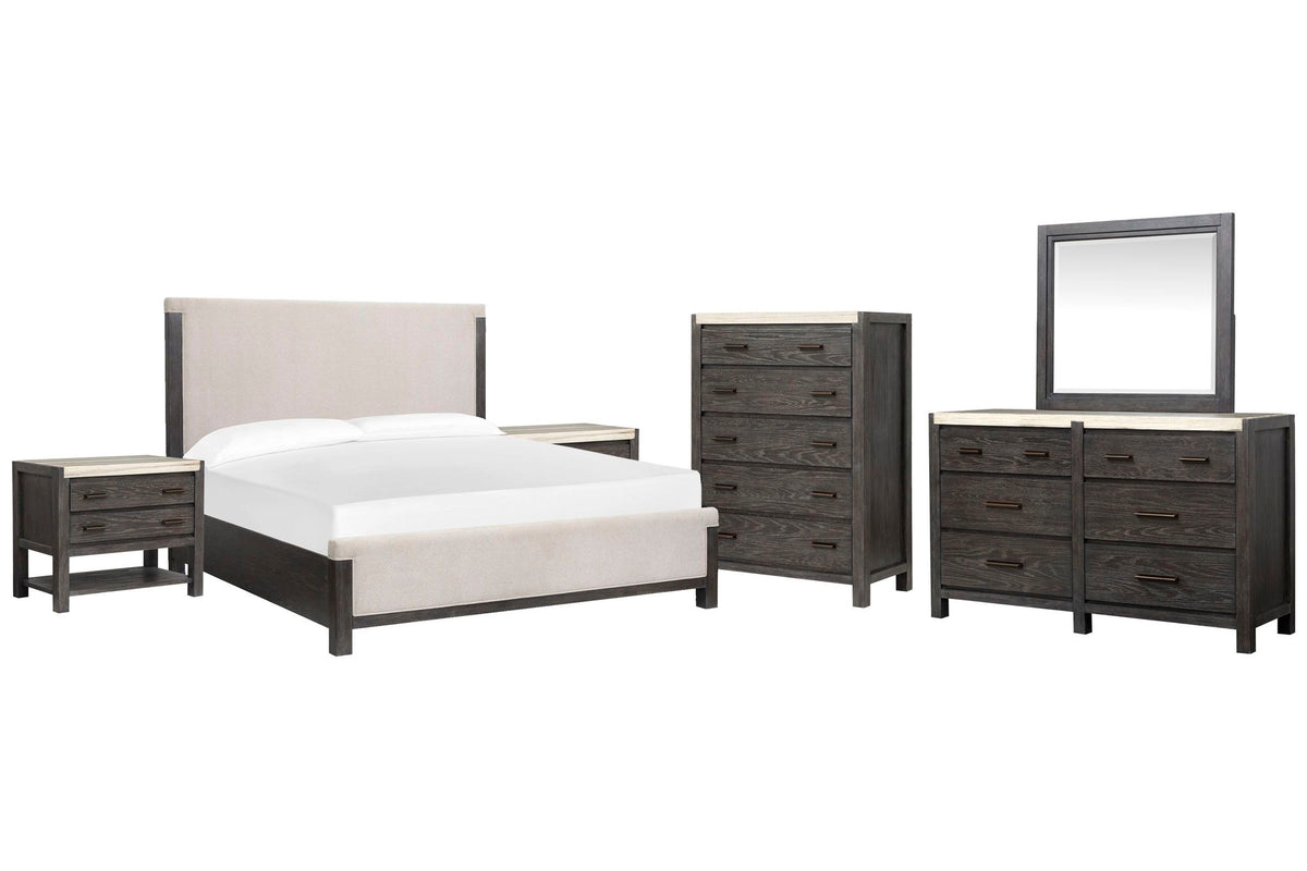 Plum Creek - Upholstered Panel Bedroom Set