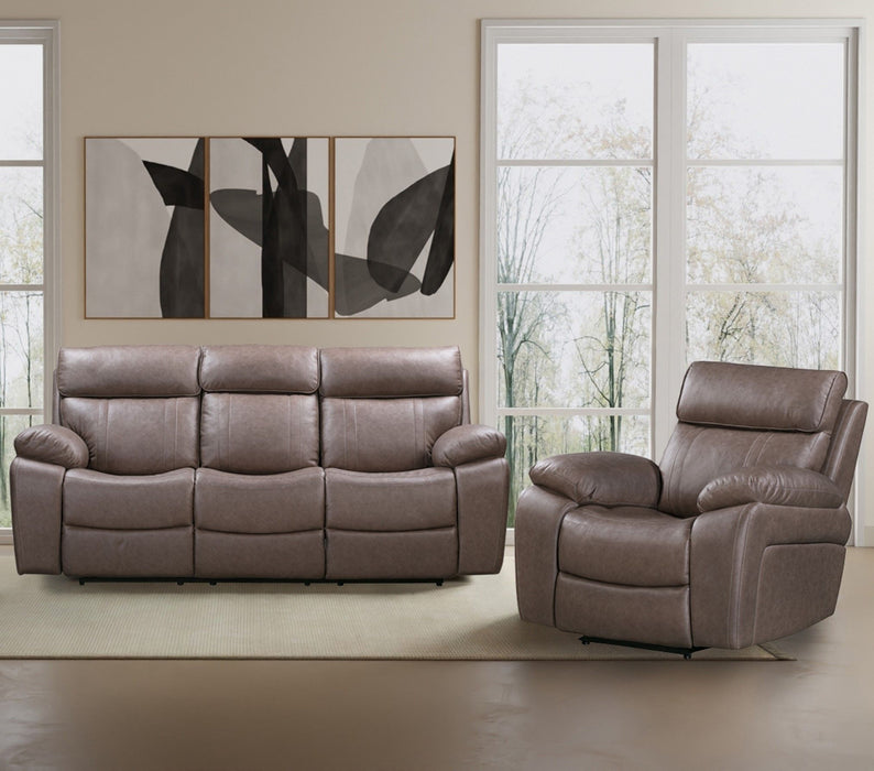 Theon - Manual Glider Reclining Sofa Set