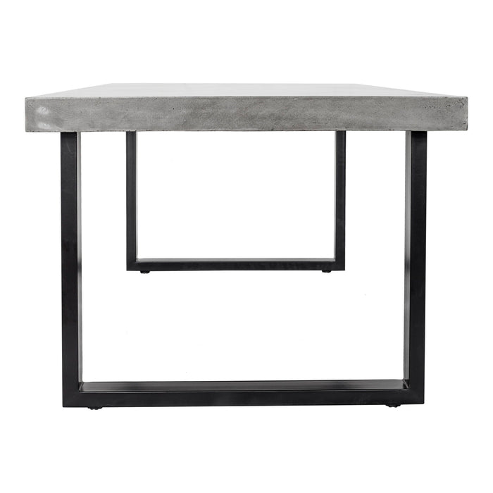 Jedrik - Large Outdoor Dining Table - Cement