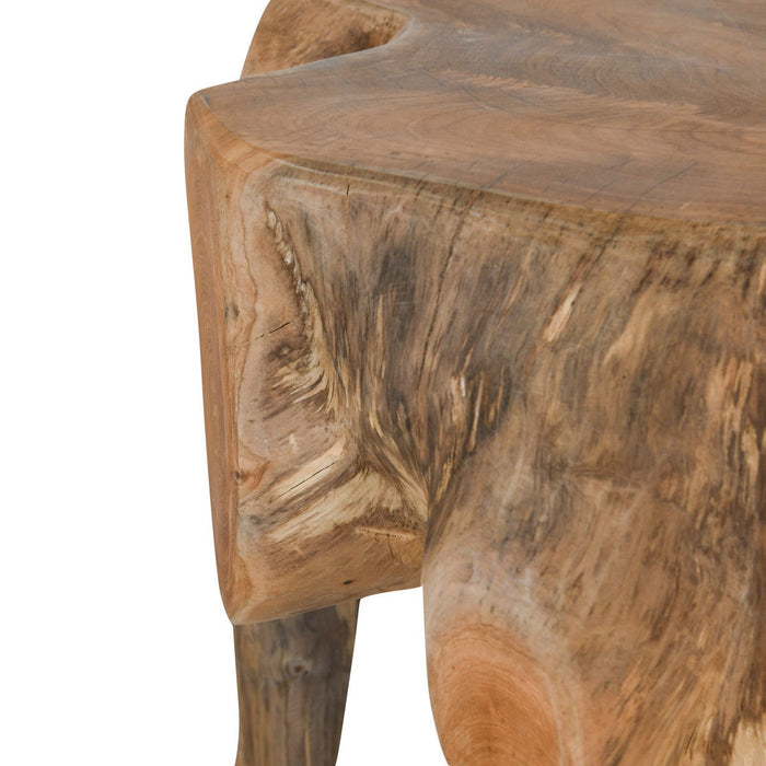 Cypress - Teak Root End Table