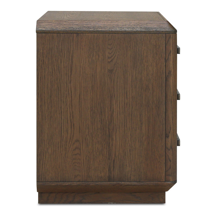 Caleb - Accent Nightstand - Dark Brown