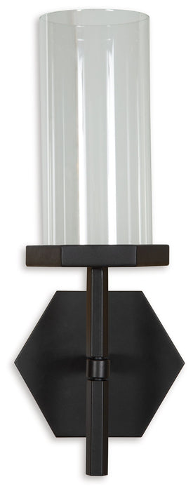 Teelston - Gunmetal Finish - Wall Sconce