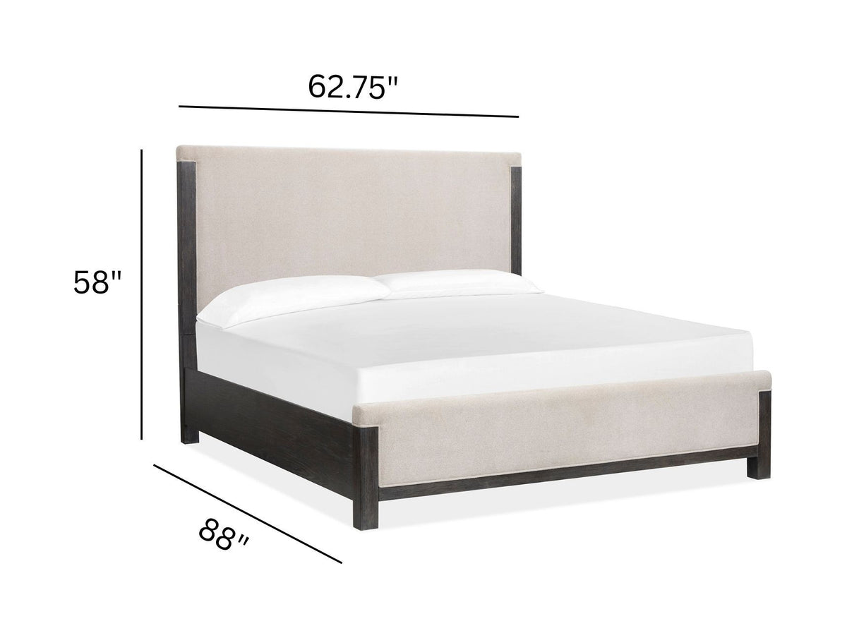 Plum Creek - Upholstered Panel Bed
