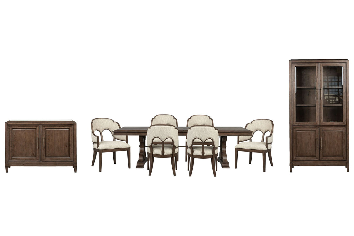 Jubilee - Extendable Trestle Dining Table Set