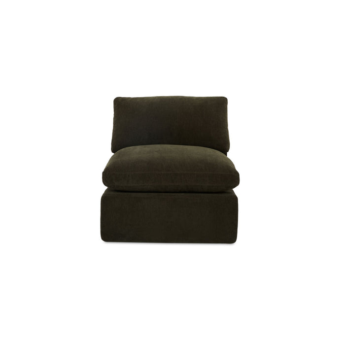 Cates - Slipper Chair - Dark Green