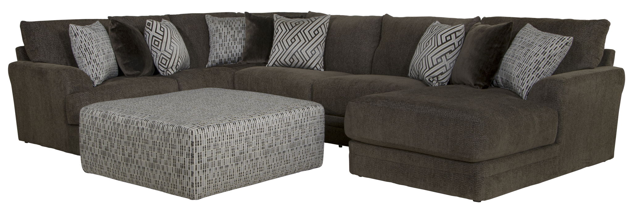 Galaxy - Sectional And Cocktail Ottoman