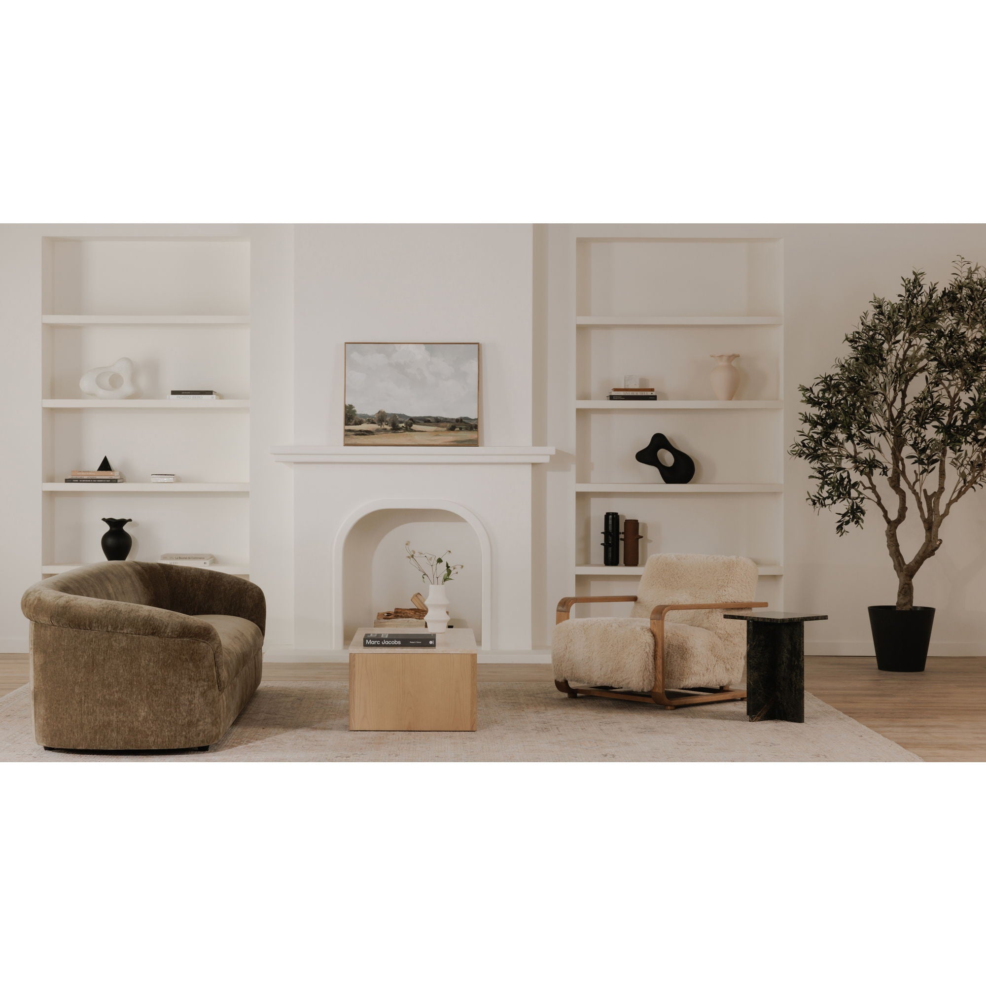 Thora - Sofa - Dark Green