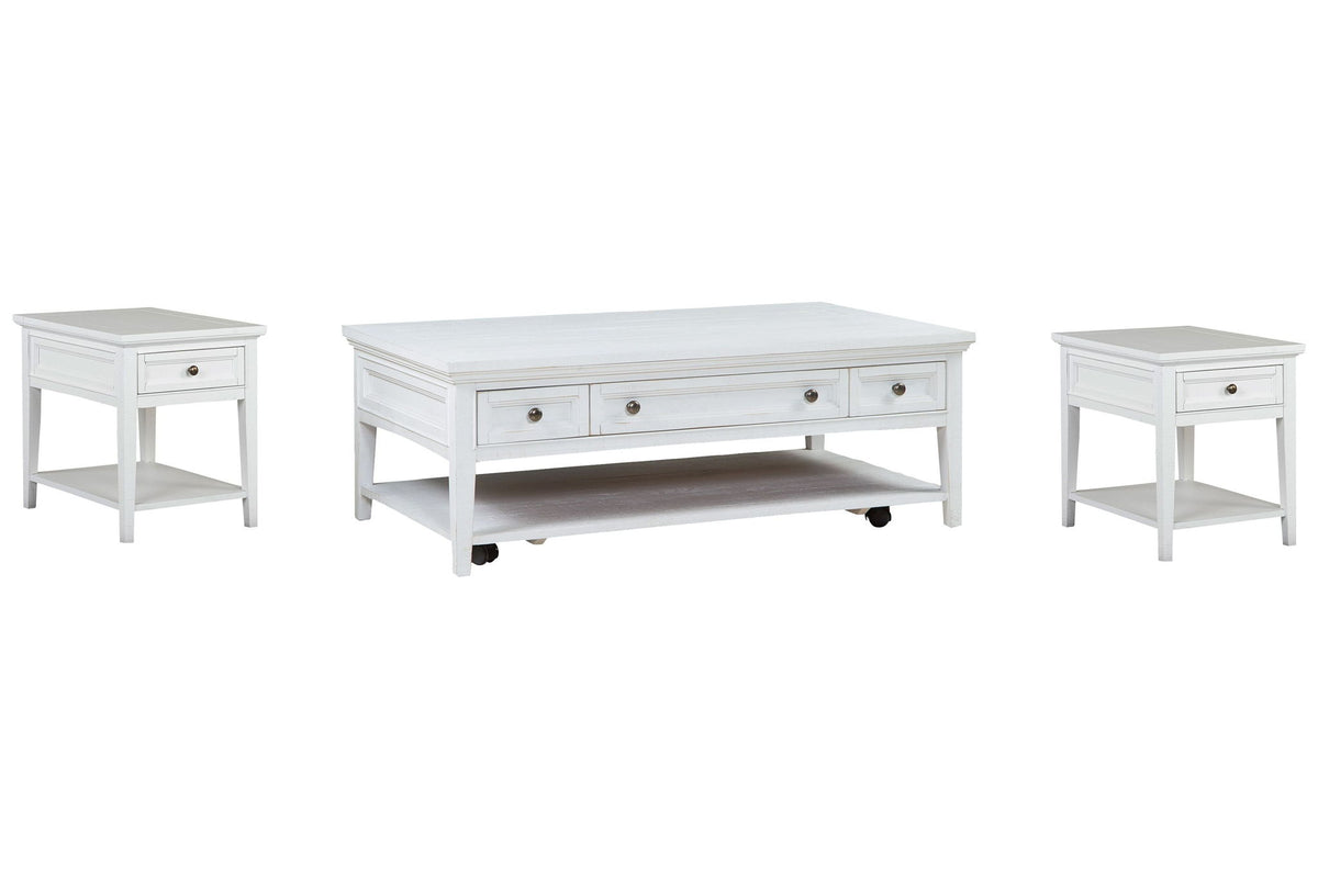 Heron Cove - Rectangular Cocktail Table Set