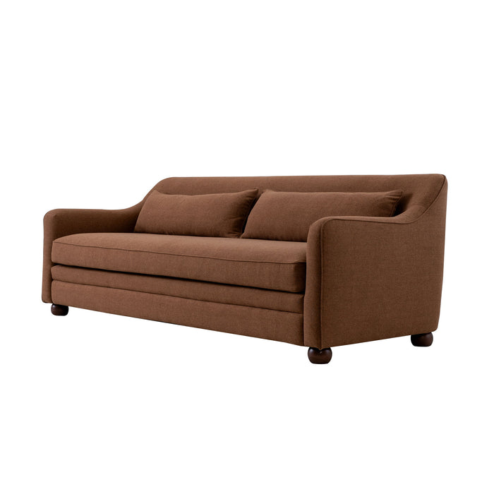Amira - Stationary Sofa - Orange