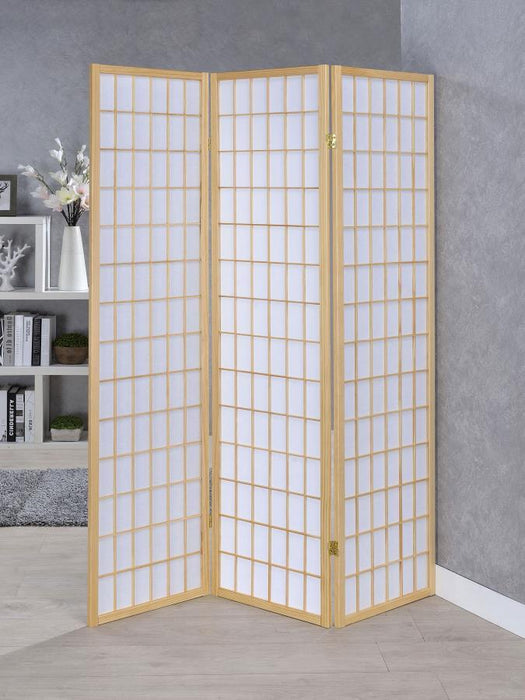 Carrie - 3-Panel Room Divider Folding Shoji Screen